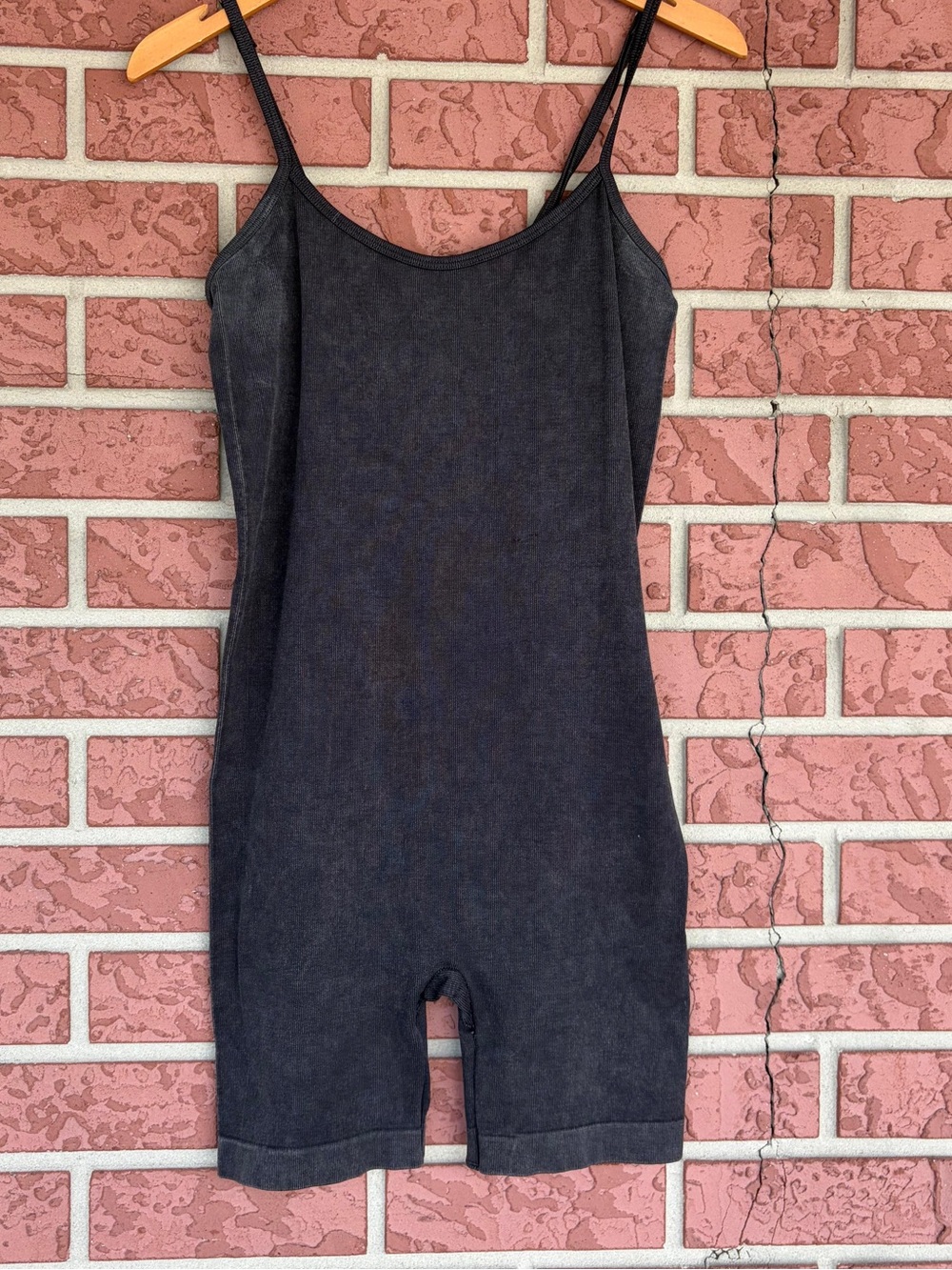 Women's Black Stretch Jumpsuit Romper